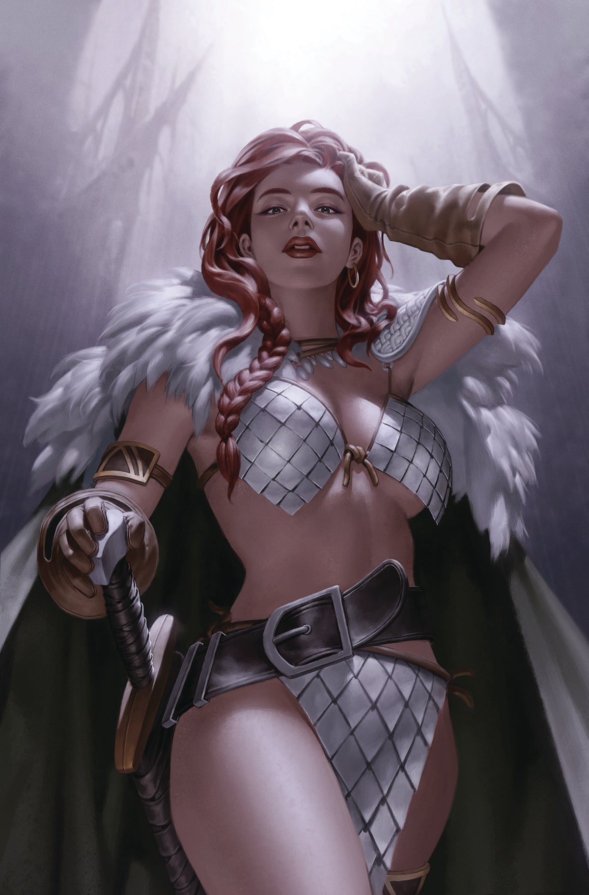 Immortal Red Sonja #4 J 1:30 Jung Geun Yoon Virgin Variant (07/13/2022) Dynamite