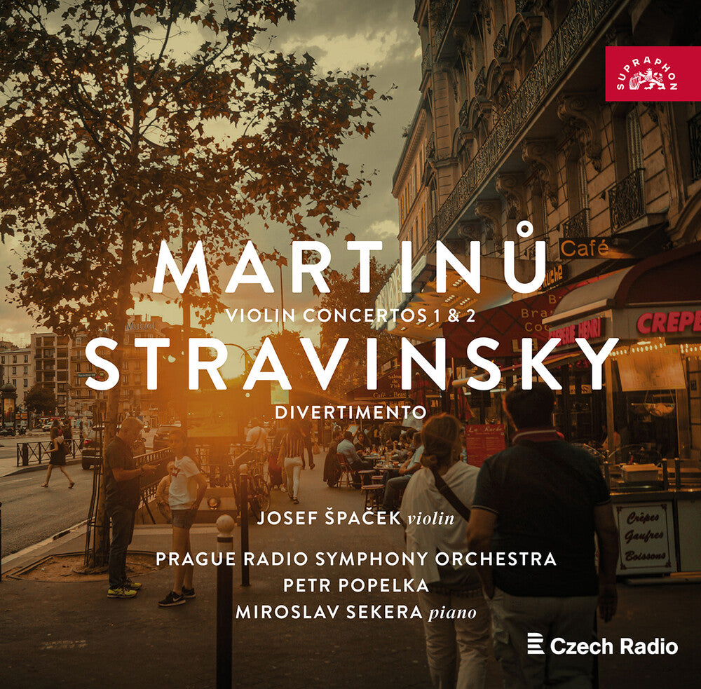 Pre-Order: Bohuslav Martinu: Violin Concertos: Stravinsky: [CD]