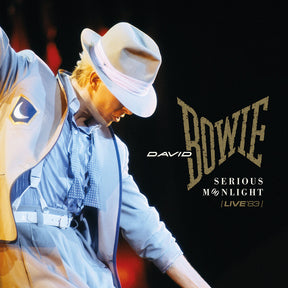 the album cover for David Bowie - Serious Moonlight (Live 83) [Remastered] (Uk)