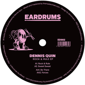 the album cover for Dennis Quin - Rock & Rule (Ep)