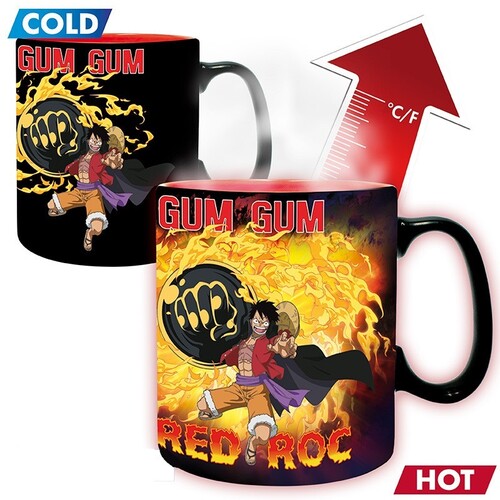 One Piece - Mug Heat Change-460 Ml-luffy Vs Kaidou - One Piece - Mug Heat Change-460 Ml-luffy Vs Kaidou - Collectibles