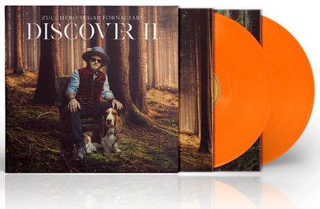 the album cover for Zucchero - Discover Ii - Orange Vinyl [Colored Vinyl] (Org) (Ita)