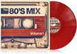the album cover for 80s Mix Vol 1 / Various - Red Transparent Vinyl - 80s Mix Vol 1 / Various - Red Transparent Vinyl