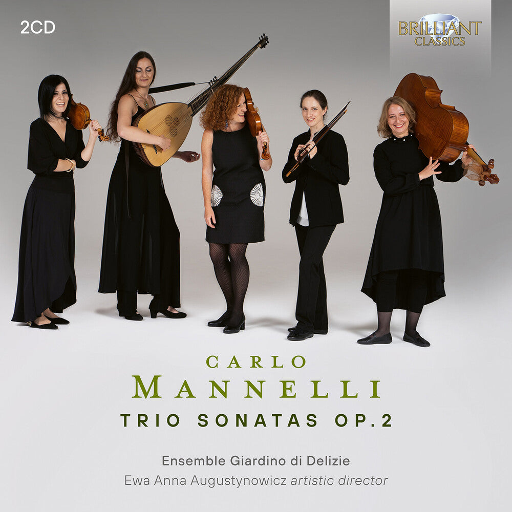 Pre-Order: Mannelli: Trio Sonatas Op. 2 [CD]
