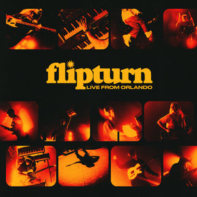 the album cover for flipturn - Live From Orlando [Indie Exclusive Colored Vinyl]