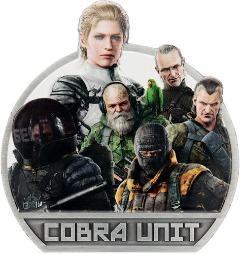 Metal Gear Solid Delta Cobra Unit Medallion - Metal Gear Solid Delta Cobra Unit Medallion - Collectibles