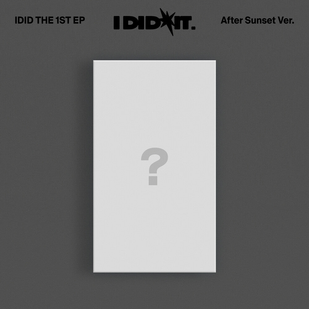 The 1st Ep [I Did It.] ['After Sunset' Ver.]