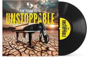 the album cover for Piano Guys - Unstoppable