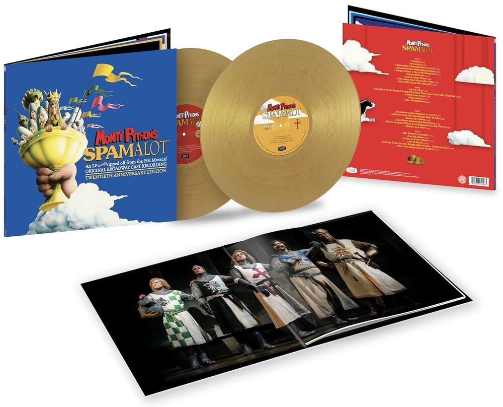 the album cover for Spamalot / O.B.C.R. - Spamalot (Original Soundtrack)