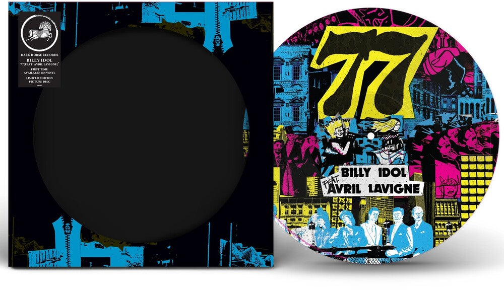 the album cover for Billy Idol - 77 [RSD Black Friday 2025]