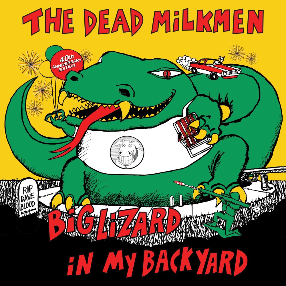 the album cover for Dead Milkmen - Big Lizard In My Backyard [RSD Black Friday 2025]