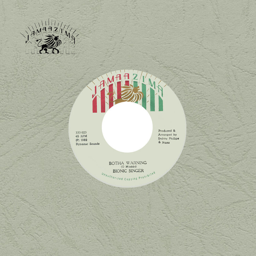 Botha Warning [7" Vinyl]