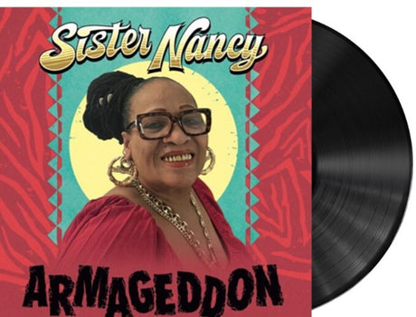 the album cover for Sister Nancy - Armageddon