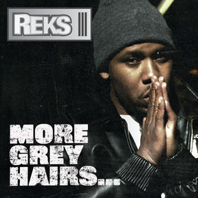 the album cover for Reks - More Grey Hairs - Alternate Cover Edition
