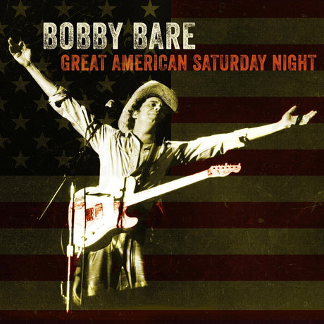 the album cover for Bobby Bare - Great American Saturday Night (Numb)