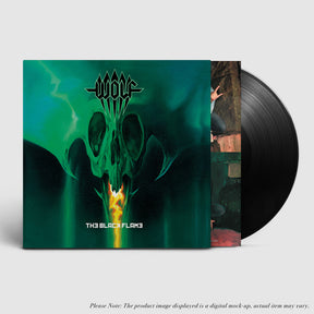 the album cover for Wolf - Black Flame