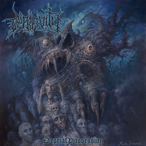 the album cover for Depravity - Bestial Possession