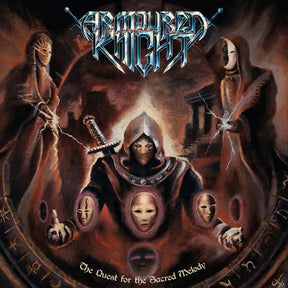 the album cover for Armoured Knight - Quest For The Sacred Melody