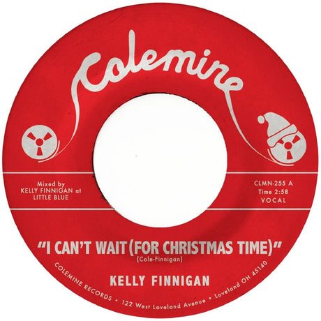the album cover for Kelly Finnigan - Can't Wait (For Christmas Time)