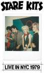 the album cover for Stare Kits - Live In Nyc 1979
