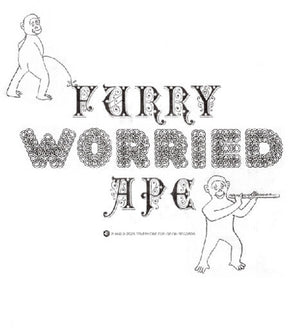 the album cover for Badge Epoch - Furry Worried Ape