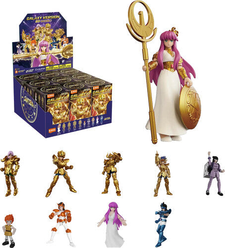 Blokees - Saint Seiya Galaxy V3 Gold 9ct Dis - Blokees - Saint Seiya Galaxy V3 Gold 9ct Dis - Collectibles