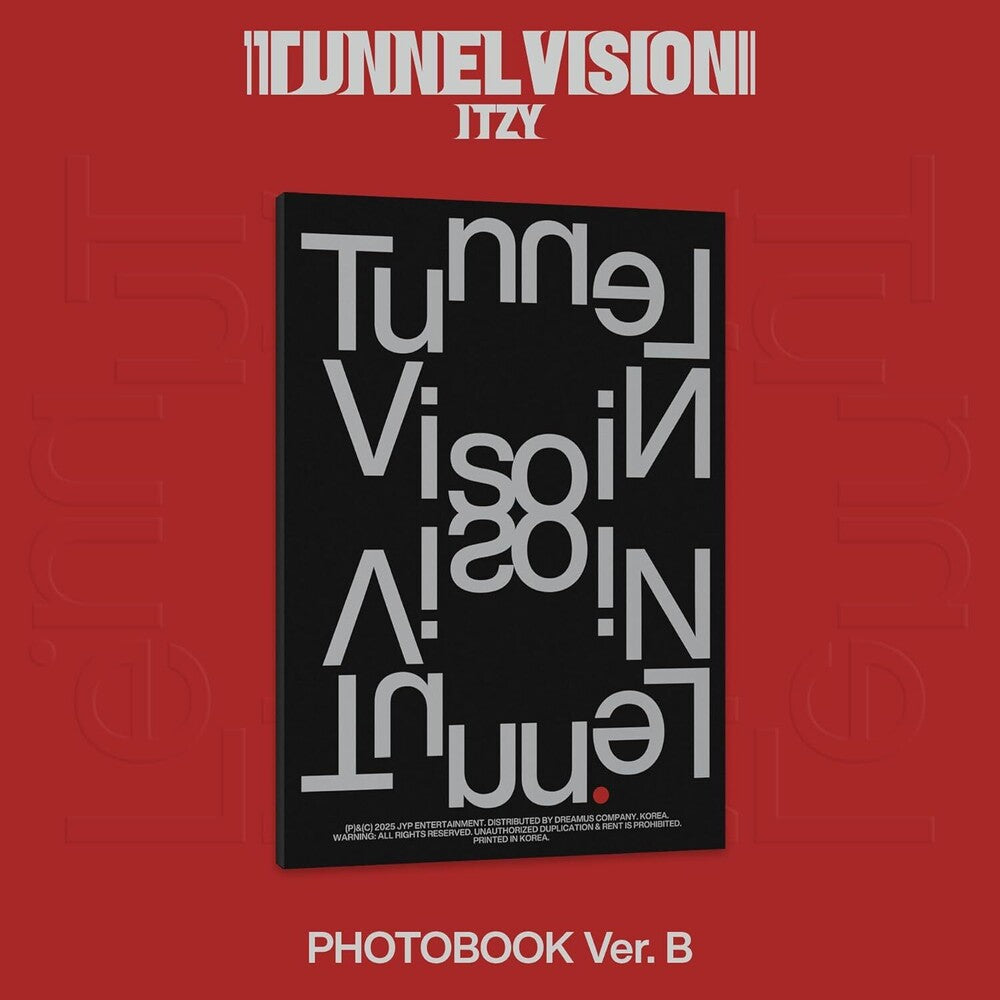 ITZY - Tunnel Vision [Photobook - B Ver.] (Post) (Stic)