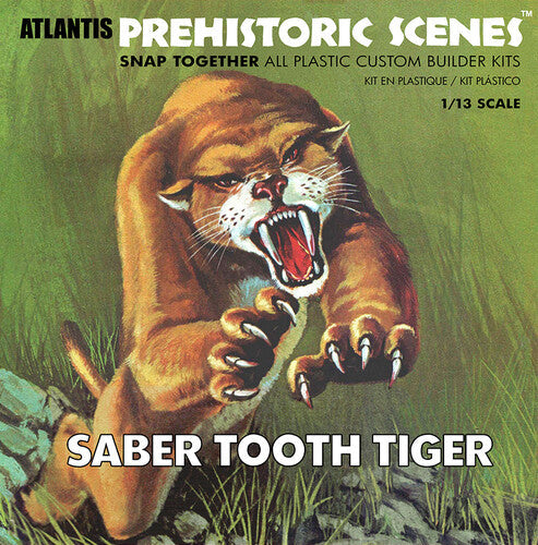 Prehistoric Scenes Saber Tooth Tiger - Prehistoric Scenes Saber Tooth Tiger - Collectibles