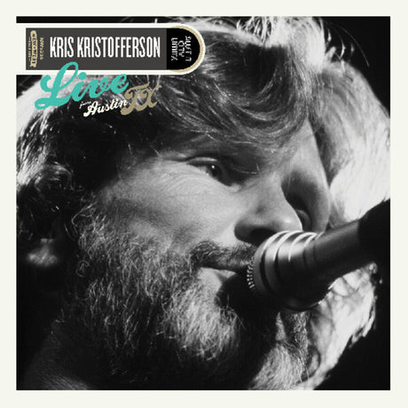 the album cover for Kris Kristofferson - Live From Austin Tx [Colored Vinyl] (Gate) (Spla)