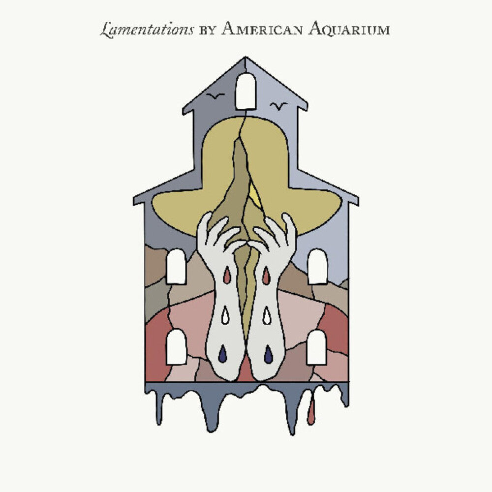 the album cover for American Aquarium - Lamentations [Colored Vinyl] (Den)