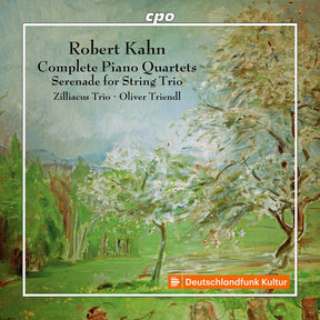 the album cover for Oliver Triendl - Pno Quartets & String Trio