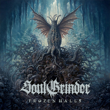 the album cover for Soul Grinder - Frozen Halls (Uk)