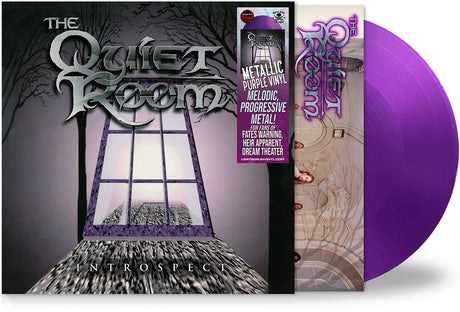 the album cover for Quiet Room - Introspect [Colored Vinyl] [Limited Edition] (Purp)