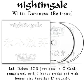 the album cover for Nightingale - White Darkness [Deluxe] [Limited Edition] [With Booklet] (Bril) (Jewl)
