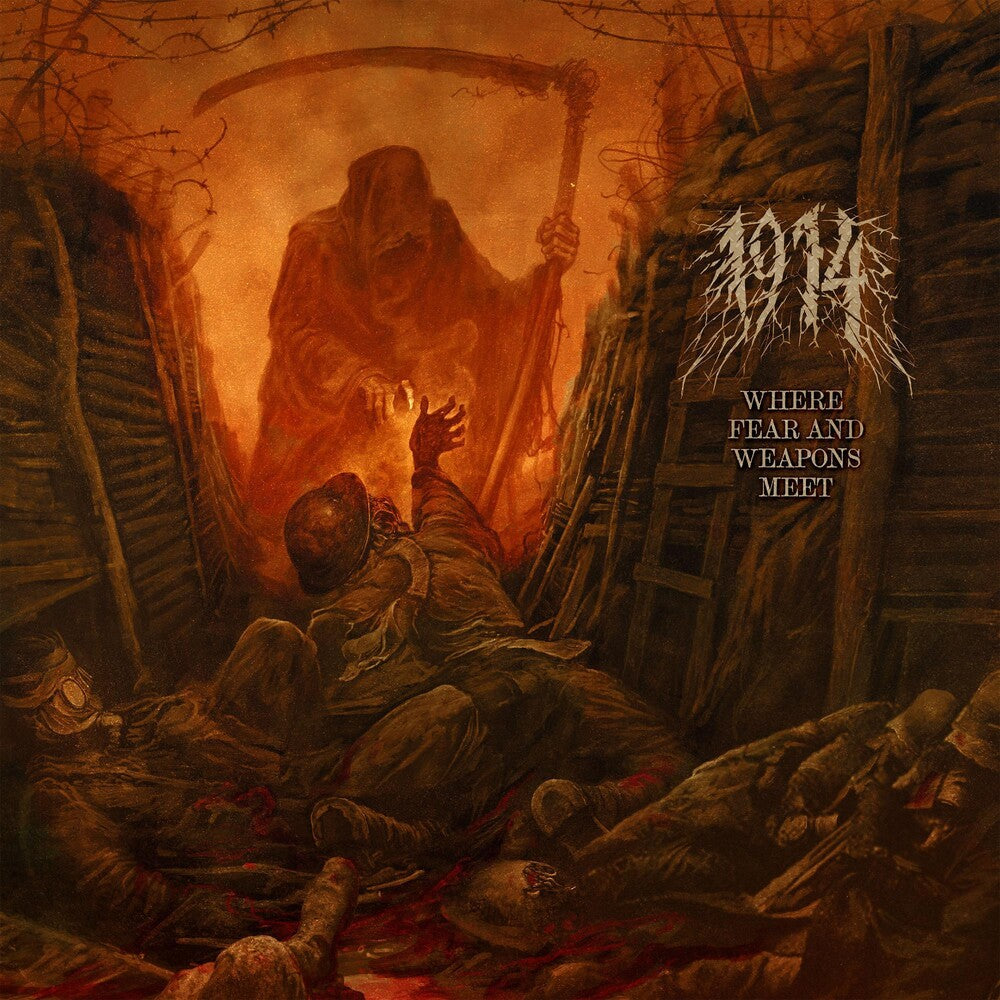 the album cover for 1914 - Where Fear And Weapons Meet
