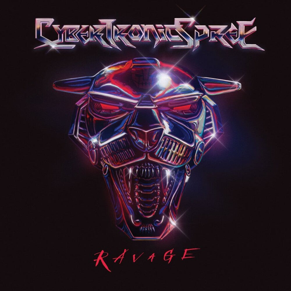 the album cover for Cybertronic Spree - Ravage [Colored Vinyl] (Slv)