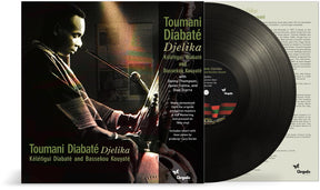 the album cover for Toumani Diabate - Djelika