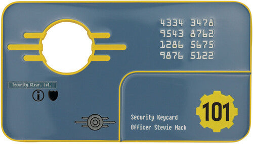 Fallout 3 Vault 101 Security Keycard Replica - Collectibles
