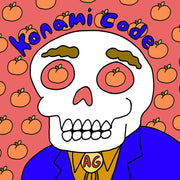 the album cover for Arcadia Grey - Konami Code