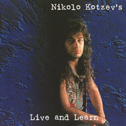 the album cover for Brazen Abbott - Live And Learn