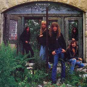 the album cover for Trouble - Trouble [Clear Vinyl] (Gate) (Grn) (Aniv)