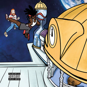 the album cover for Tha God Fahim - Hyperbolic Time Chamber Rap Iii