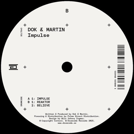 the album cover for Dok & Martin - Impulse