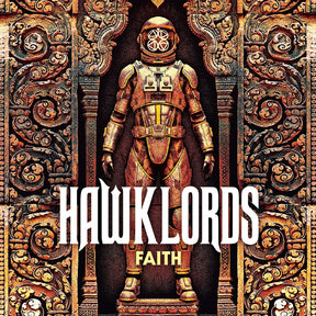 the album cover for Hawklords - Faith