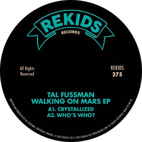 the album cover for Tal Fussman - Walking On Mars (Ep)