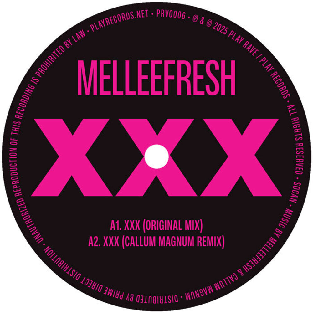 the album cover for Melleefresh - Xxx