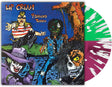 the album cover for Lip Cream - 9 Shocks Terror [Orchard Indie Exclusive Half Green and Half Purple with Splatter LP]