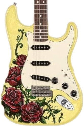Axe Hvn Dl-572 D Lozeau Dotd Fender Strat Rose Tat - Axe Hvn Dl-572 D Lozeau Dotd Fender Strat Rose Tat - Collectibles