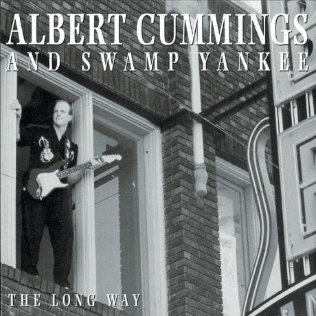 the album cover for Albert Cummings - Long Way