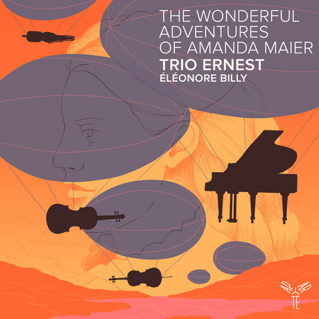 the album cover for Trio Ernest / Eleonore Billy - Wonderful Adventures Of Amanda Maier